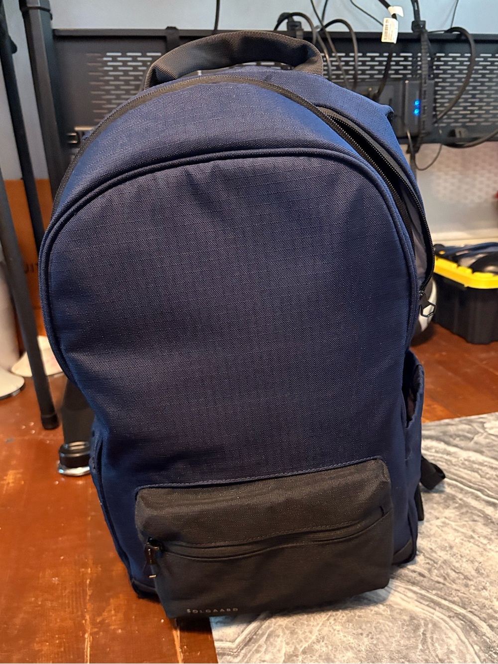 Shore-Tex Daypack Archive- Atlantic Blue w Black Pocket